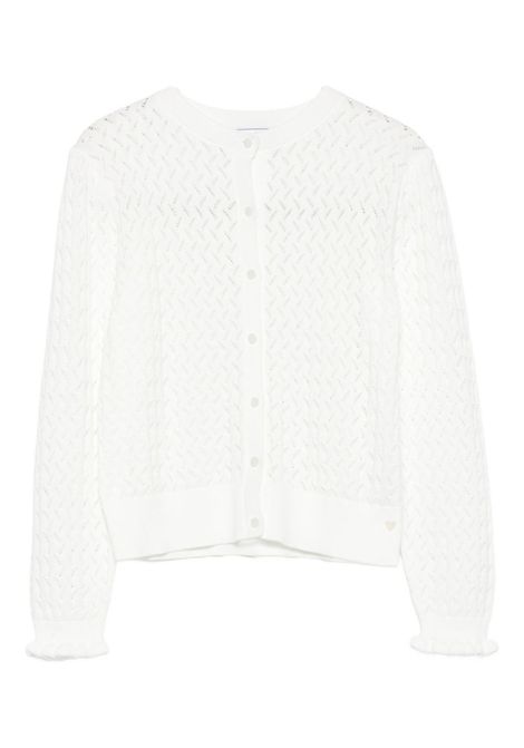 Cardigan con lavorazione a maglia TARTINE ET CHOCOLAT | CA180221325E NACRE